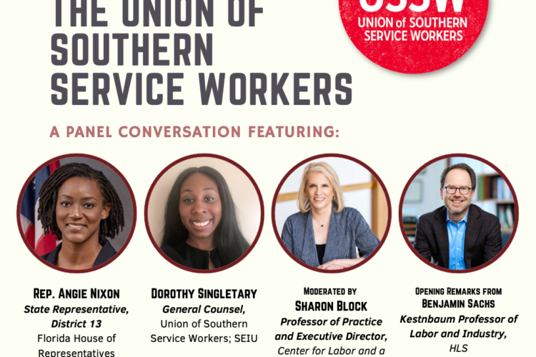 Image thumbnail for Organizing the South: The Union of Southern Service Workers