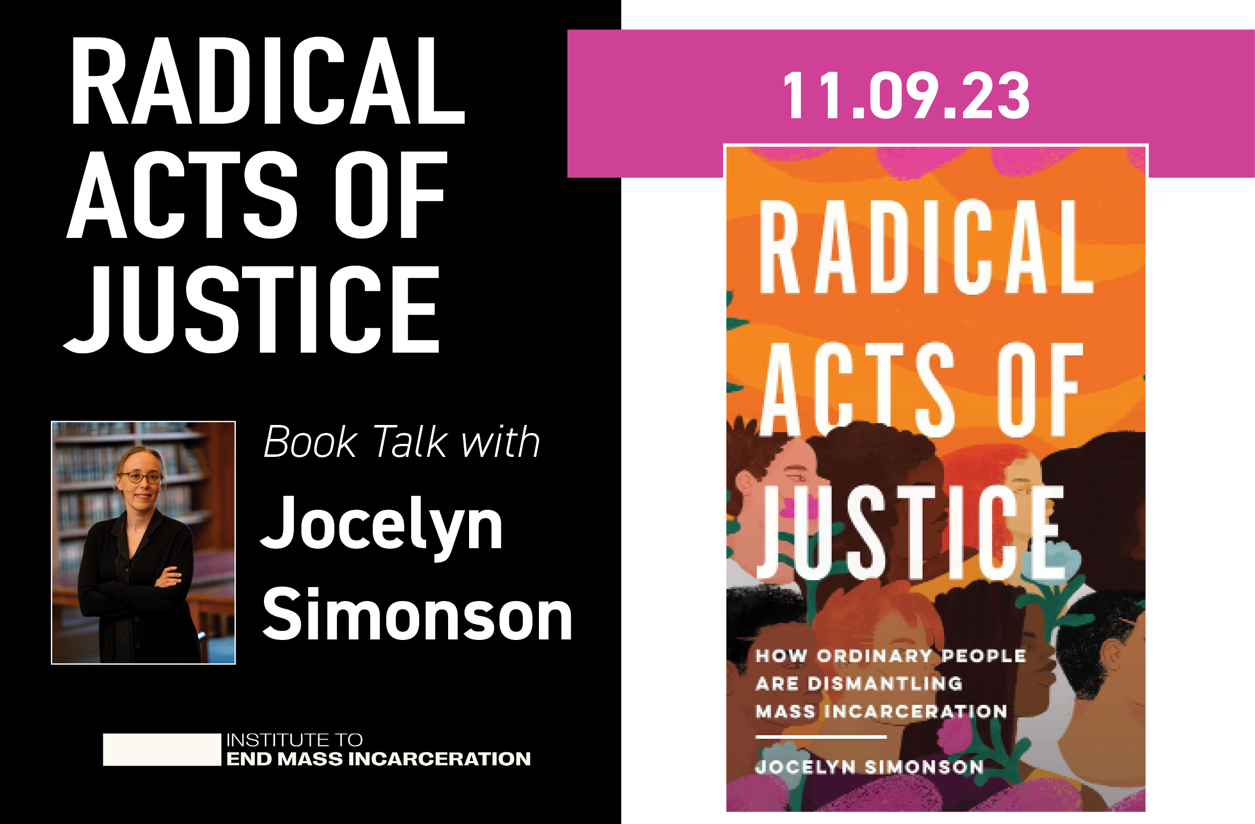 radical acts of justice talk poster