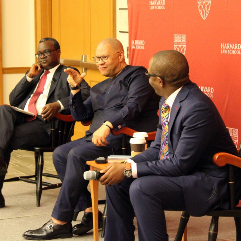 Center for African Studies fireside chat.