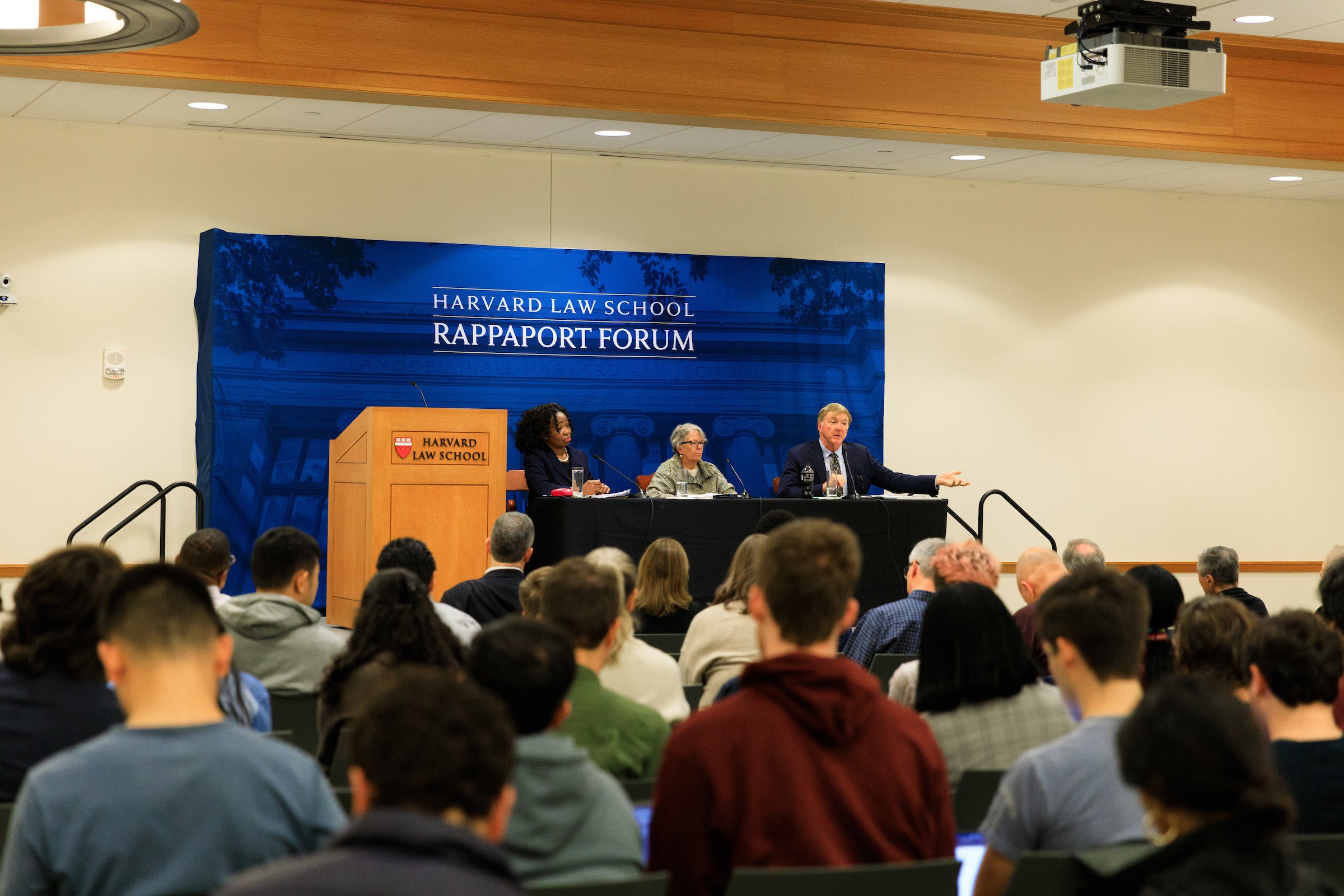 Harvard Law School Rappaport Forum.