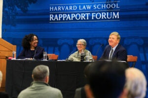 Harvard Law School Rappaport Forum.