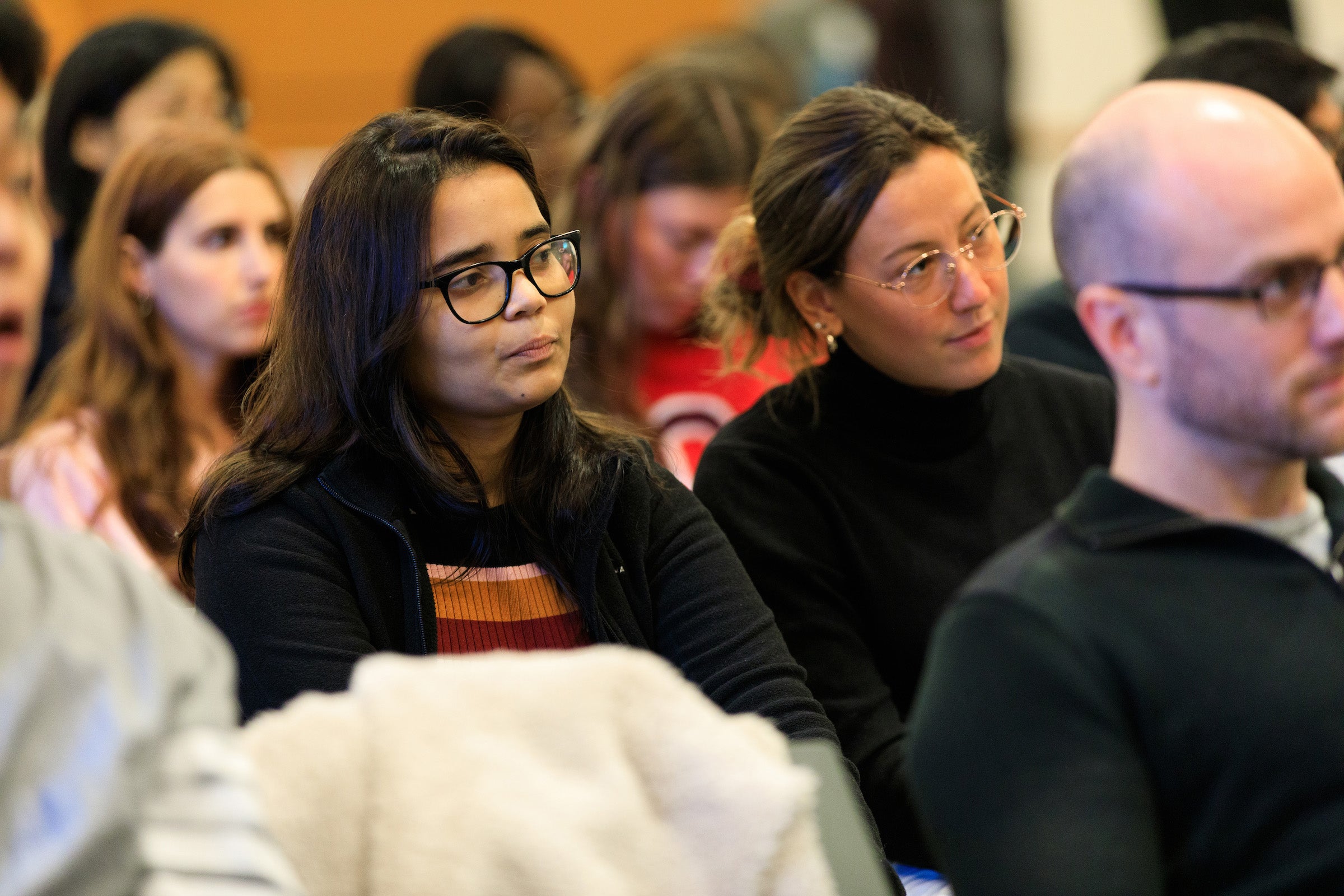 Harvard Law School Rappaport Forum audience.