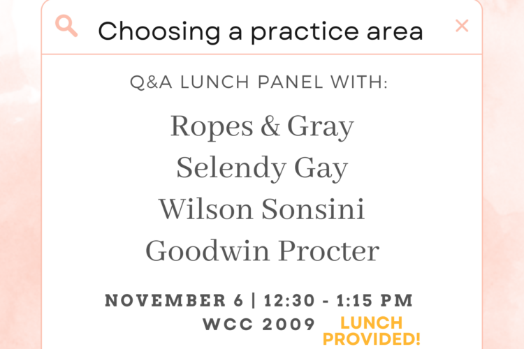 Image thumbnail for Choosing a Practice Area Lunch Panel