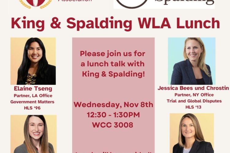 Image thumbnail for WLA Presents: Lunch Talk with King & Spalding