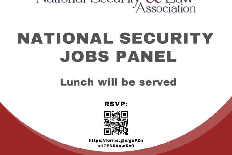 Image thumbnail for National Security Jobs Panel