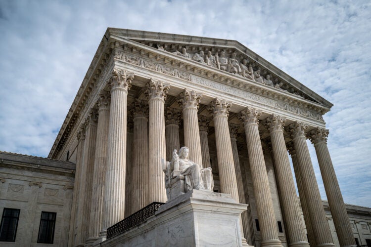 U.S. Supreme Court building.