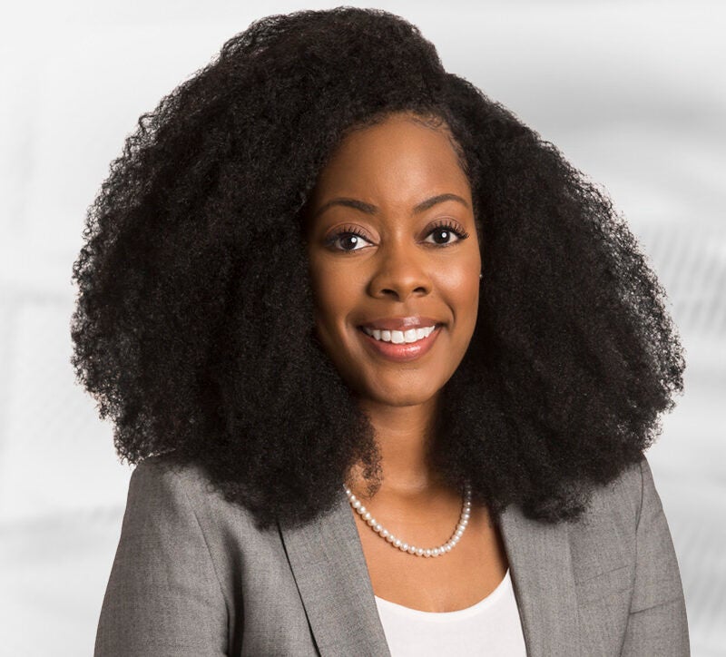 This is a photo of Wasserstein Fellow Shaylyn Cochran