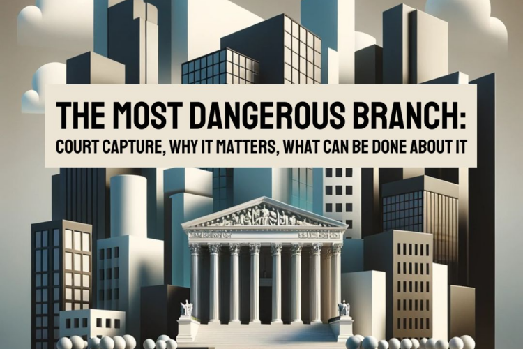 Image thumbnail for Conference: “The Most Dangerous Branch: Court Capture, Why It Matters, What Can Be Done About It”