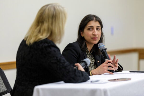 FTC Chair Lina Khan discusses AI antitrust concerns at Harvard Law ...