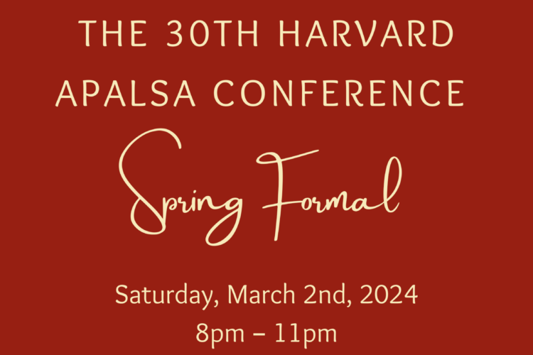 Image thumbnail for Harvard APALSA Spring Formal 2024
