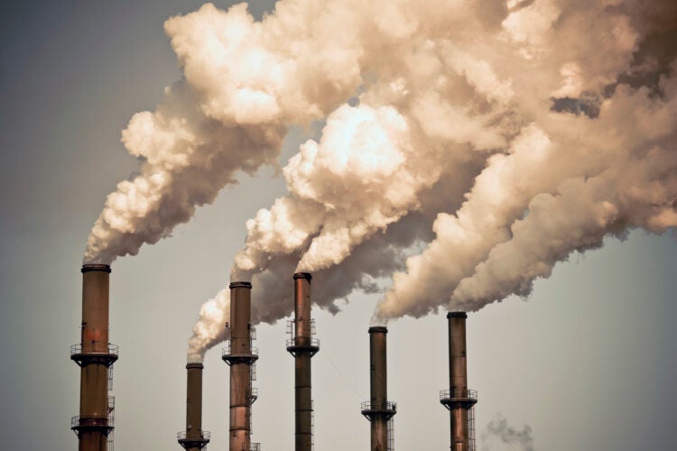 Smokestacks.