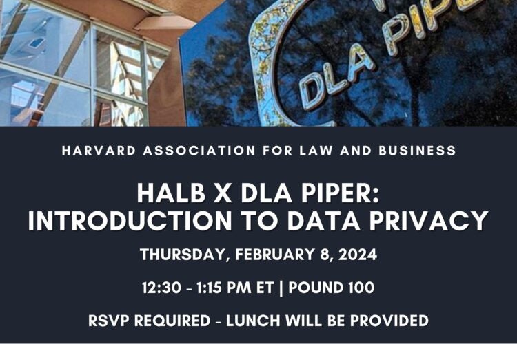 Image thumbnail for HALB x DLA Piper: Intro to Data Privacy