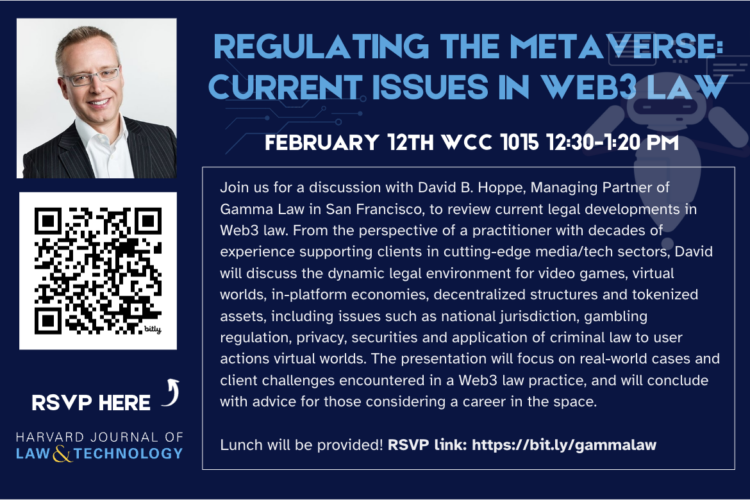 Image thumbnail for Regulating the Metaverse: Current Issues in Web3 Law