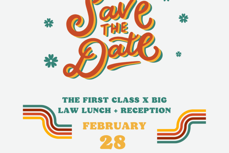 Image thumbnail for First Class x Big Law Evening Reception