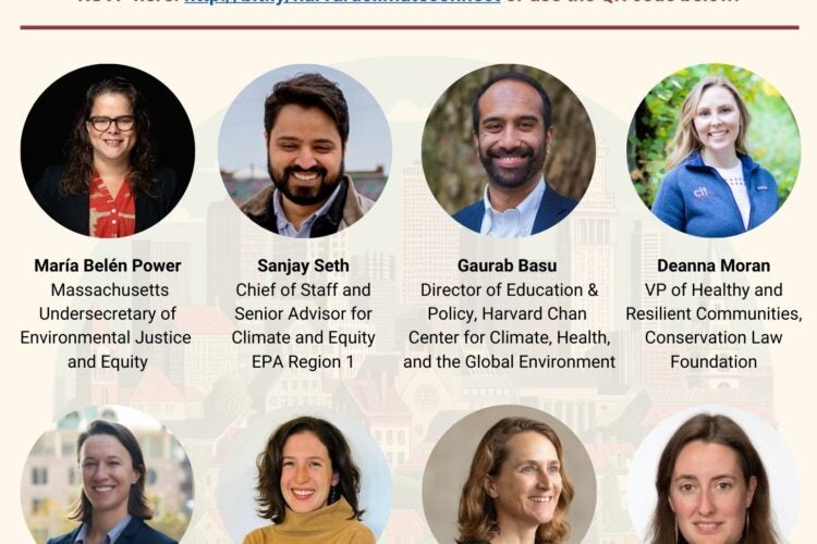 Image thumbnail for Harvard Climate Connect: Challenges and Opportunities for Building Equitable Climate Resilience in the Boston Area