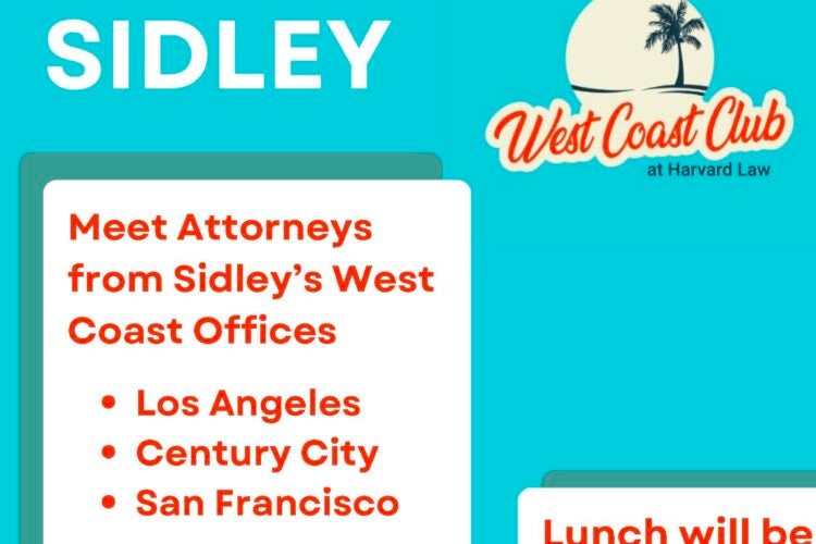 Image thumbnail for Sidley West Coast Offices Lunch Event
