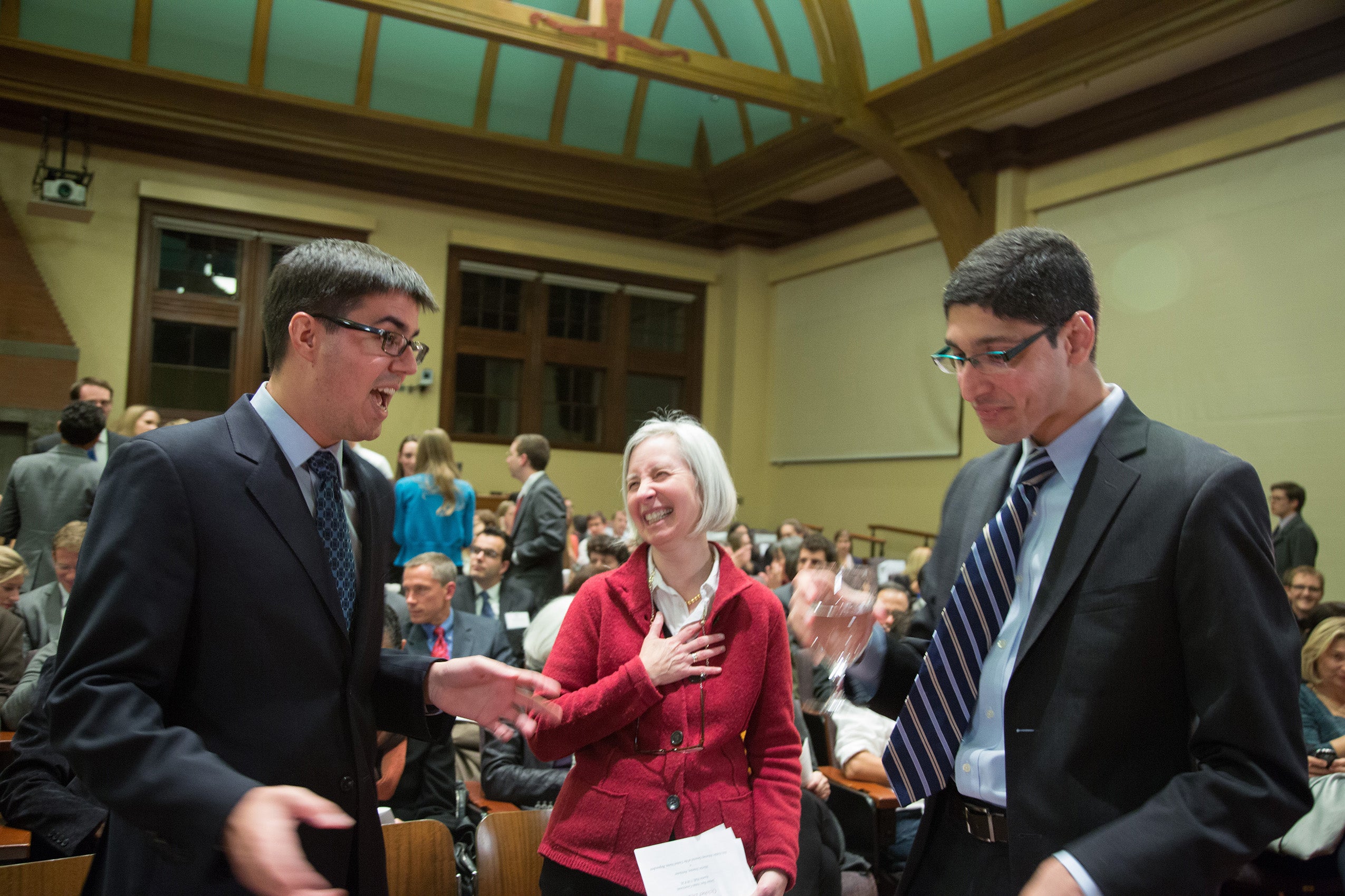 Minow and Ames Moot Court participants