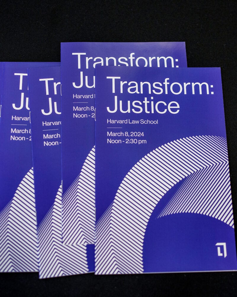 Transform: Justice programs.