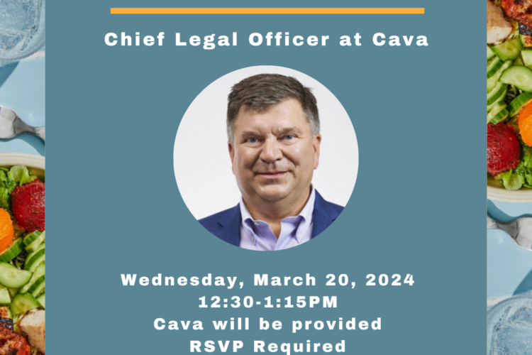 Image thumbnail for Legal Bites and Culinary Insights: A Fireside Chat with Rob Bertram, Chief Legal Officer at CAVA