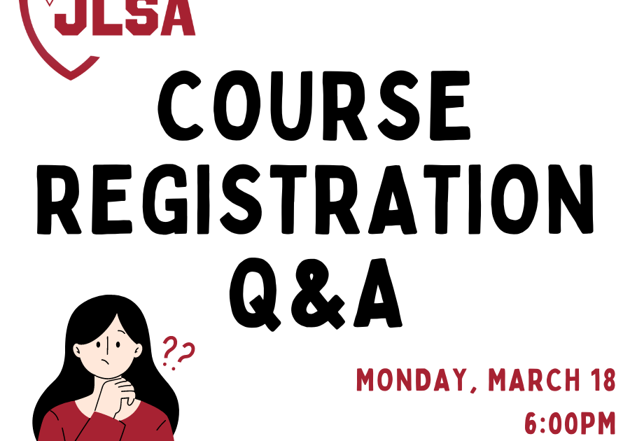 JLSA Course Registration Q A Harvard Law School Harvard Law School