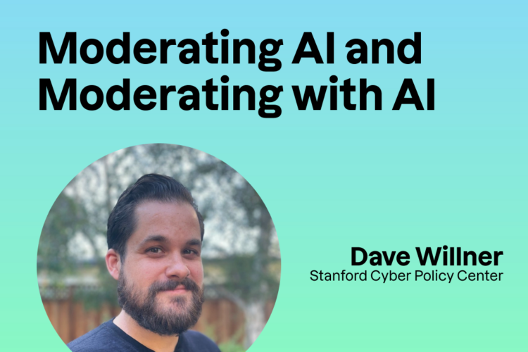 Image thumbnail for Moderating AI and Moderating with AI