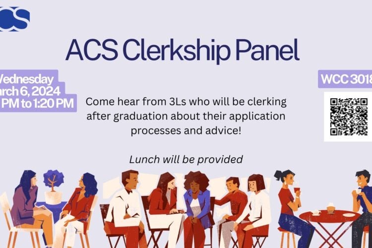 Image thumbnail for ACS Clerkship Panel