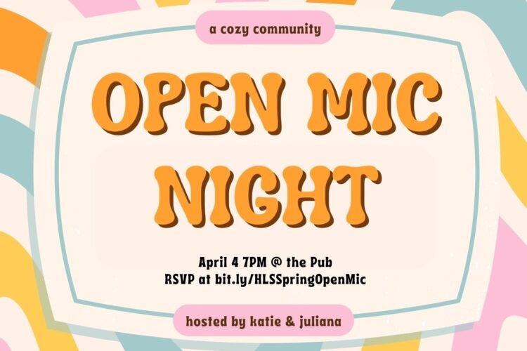 Image thumbnail for HLS Open Mic Night at the Pub