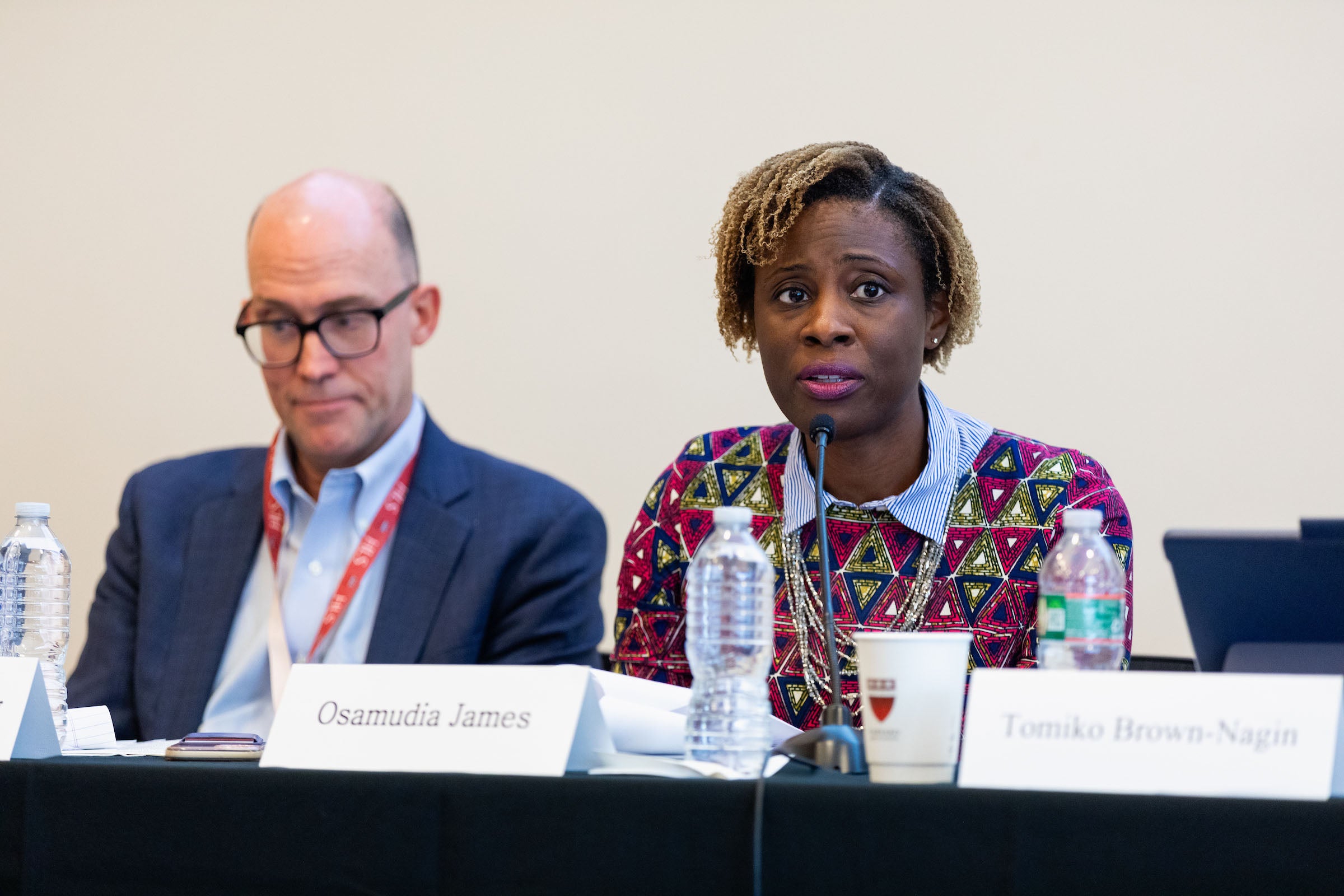 Richard Kahlenberg and Osamudia James.