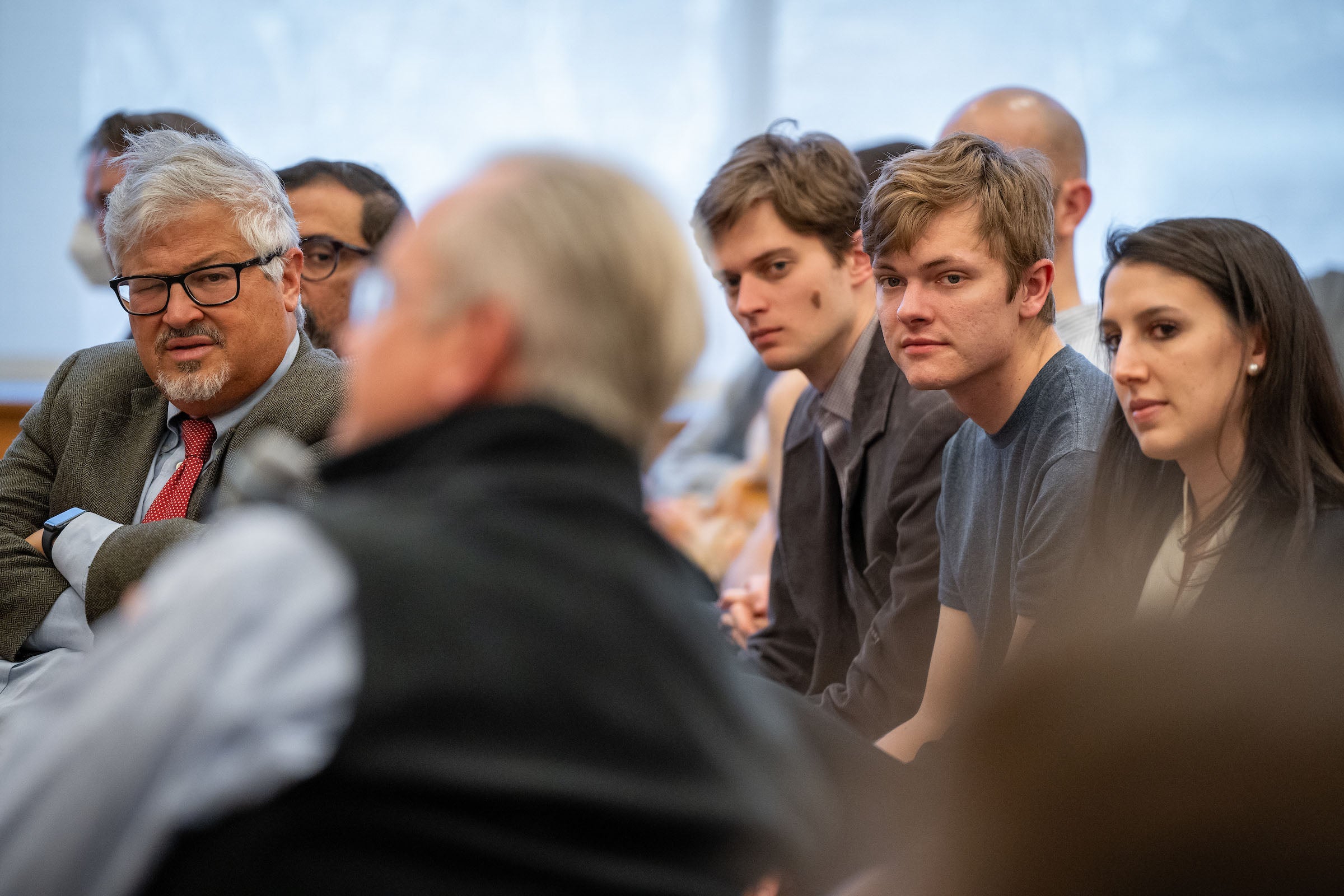 Jack Goldsmith and other attendees.