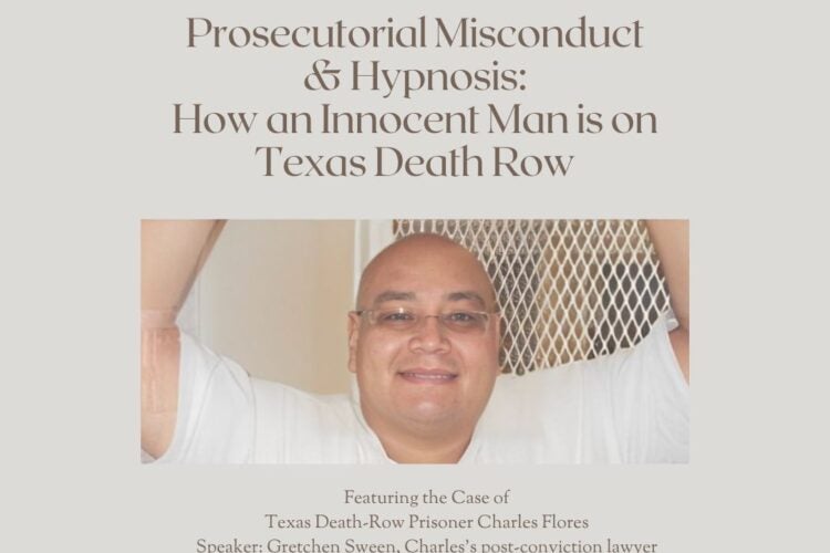 Image thumbnail for Prosecutorial Misconduct & Hypnosis: How an Innocent Man is on Texas Death Row