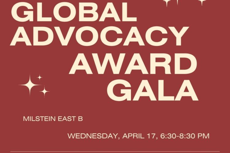 Image thumbnail for Global Advocacy Award Gala