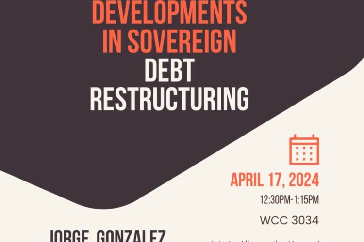 Image thumbnail for Recent Developments in Sovereign Debt Restructuring
