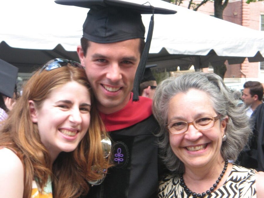 Susana Arteta with Jennifer Tarr and Michael Lumley.