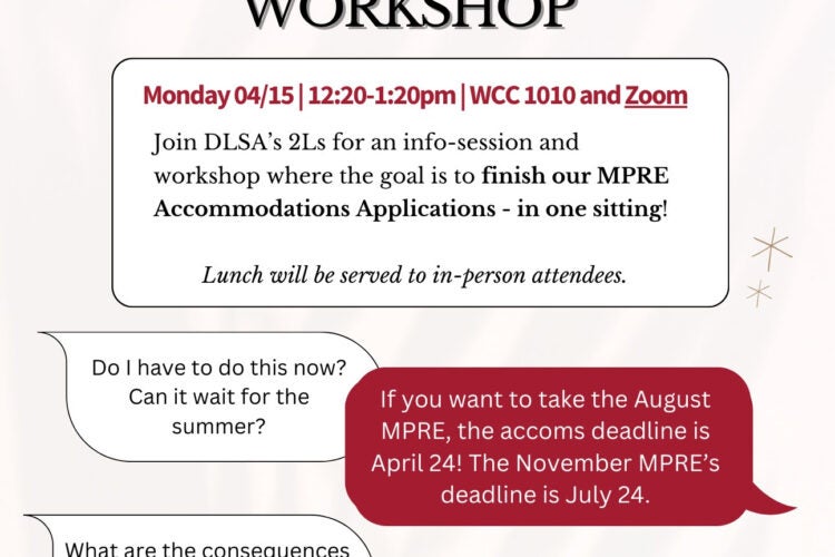 Image thumbnail for MPRE Accommodations Info Session