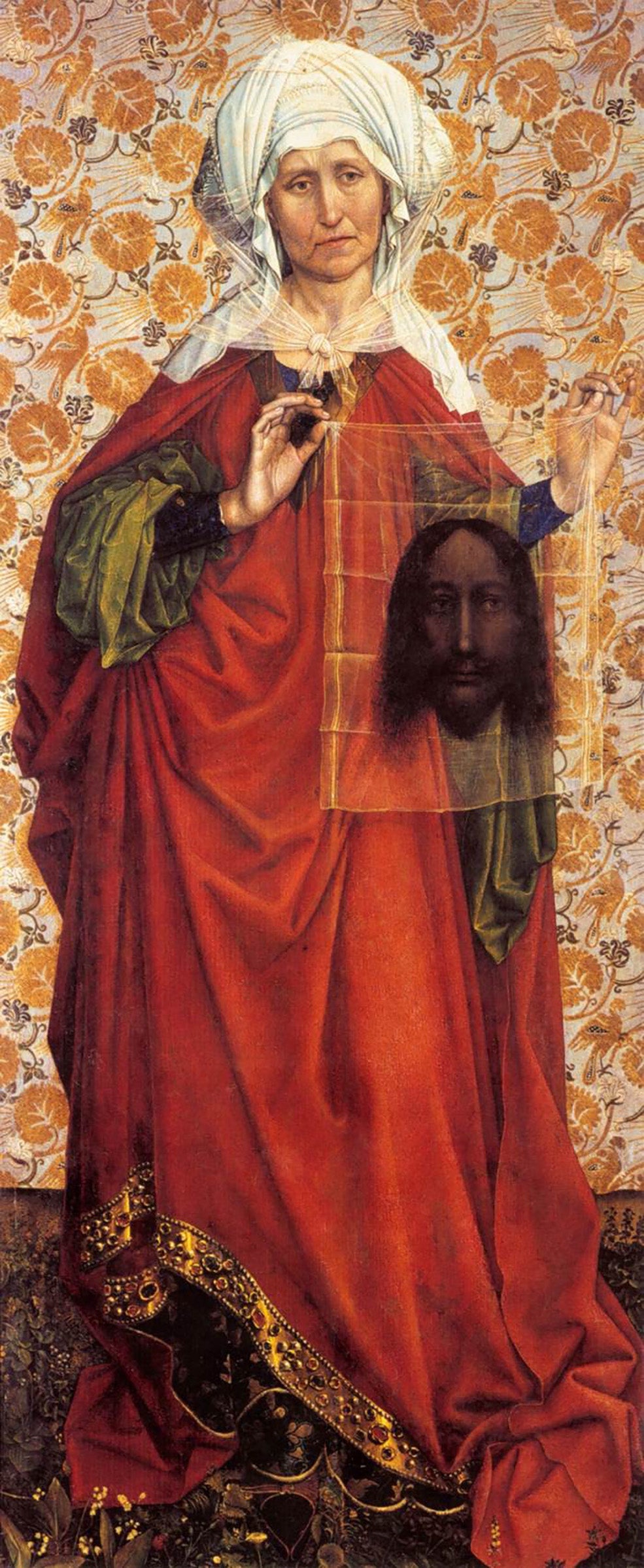 Painting of Saint Veronica circa 1428-1430.