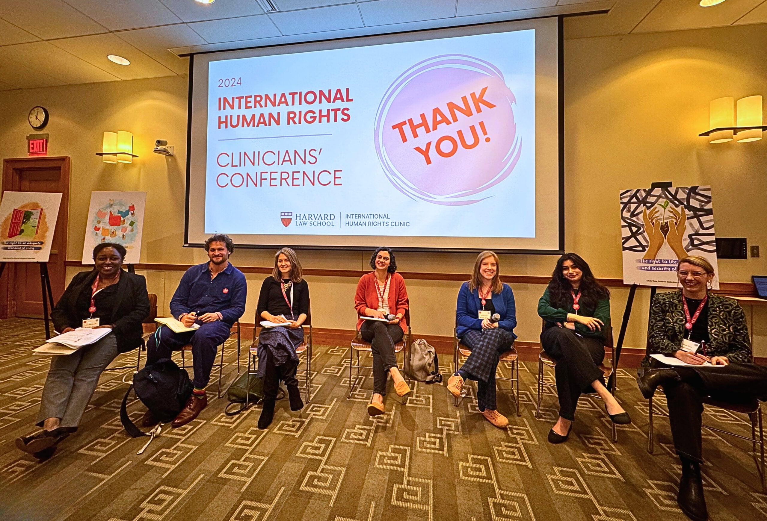 Featured image for Harvard International Human Rights Clinic hosts conference to build relationships and share strategies article