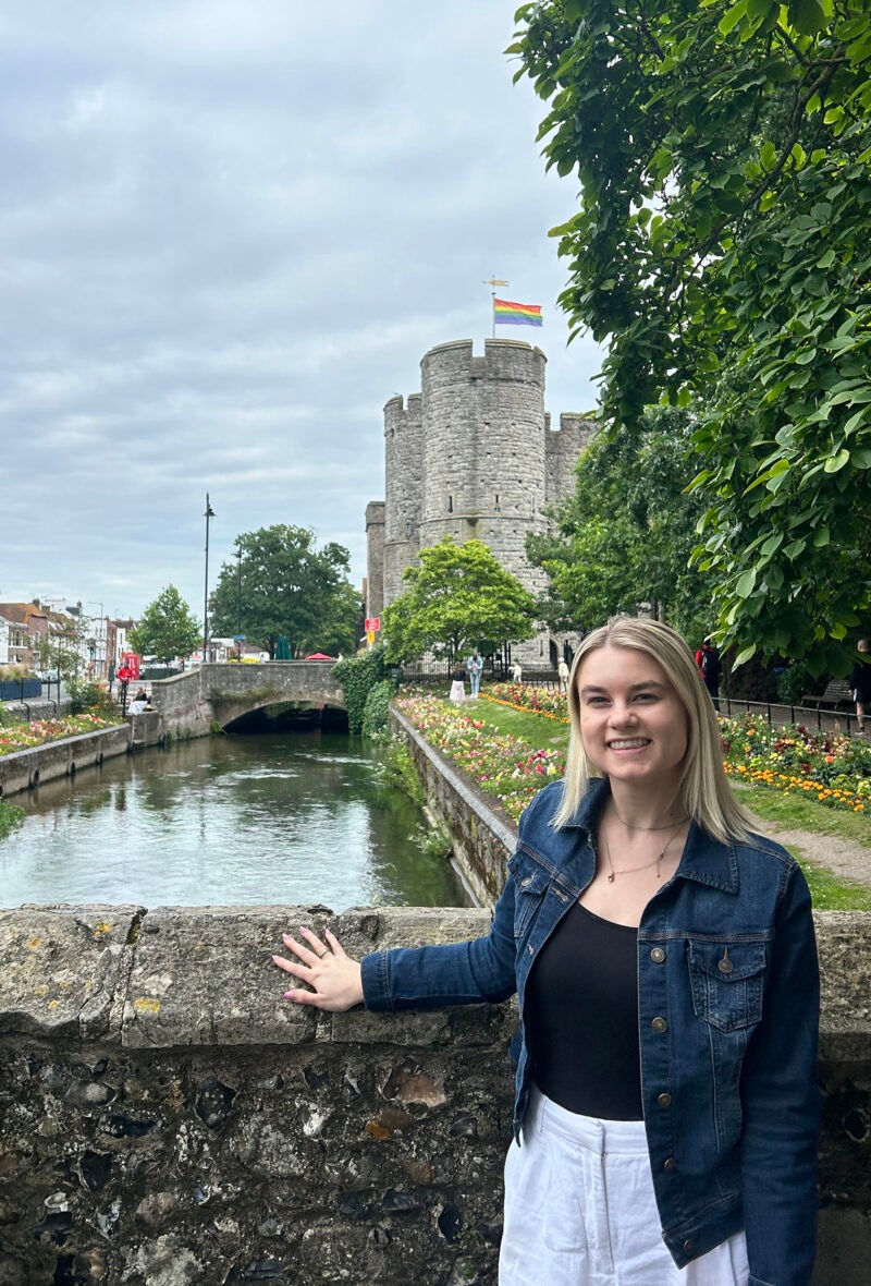 Elena Ivanova in Canterbury.