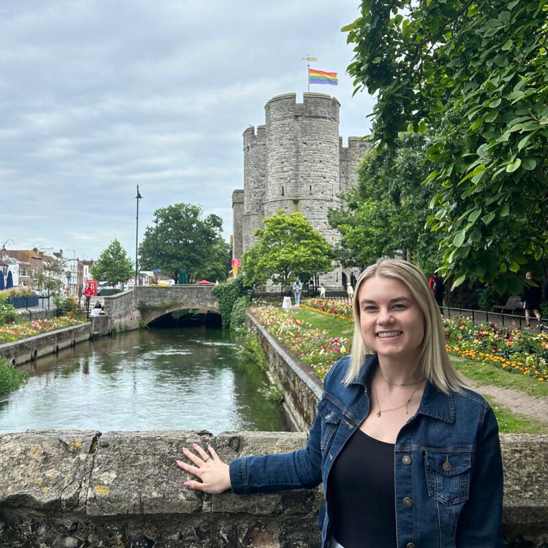 Elena Ivanova in Canterbury.