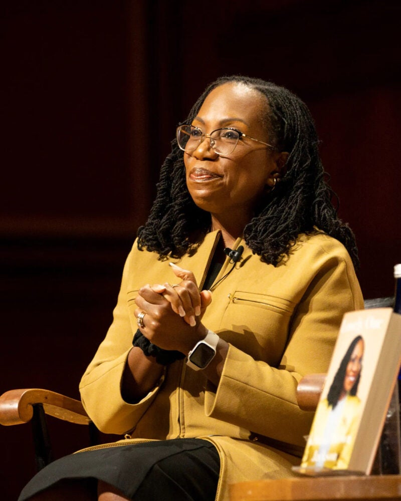 Ketanji Brown Jackson.