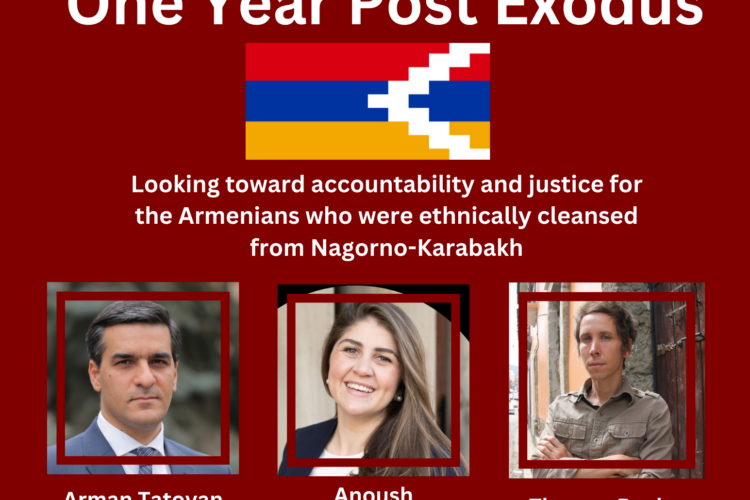 Image thumbnail for One Year Post Exodus: Looking toward accountability and justice for the Armenians who were ethnically cleansed from Nagorno-Karabakh