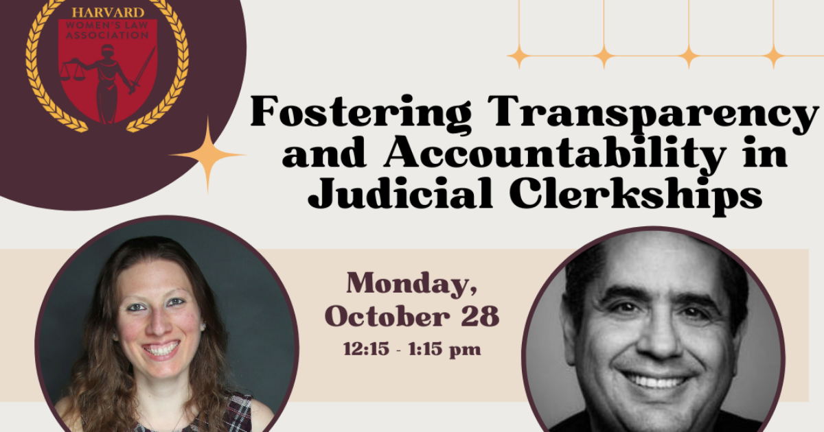 Fostering Transparency and Accountability in Judicial Clerkships