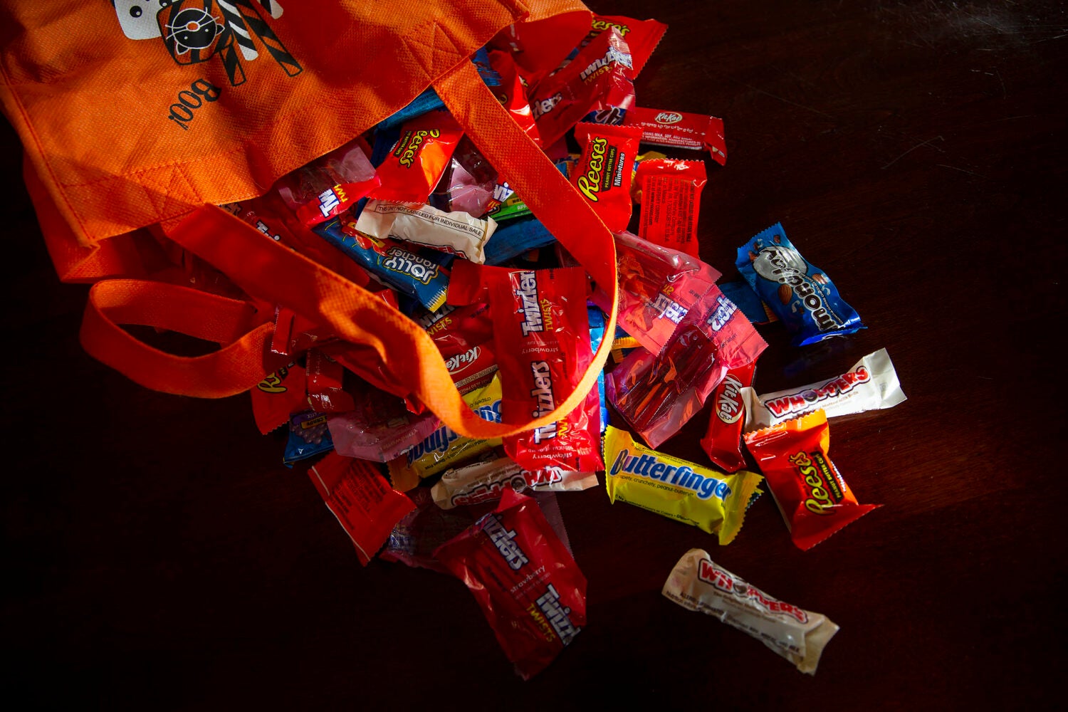Halloween candy.