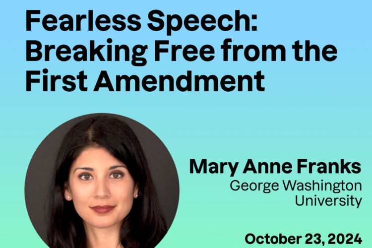 Image thumbnail for Fearless Speech: Breaking Free from the First Amendment