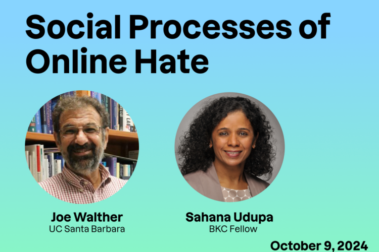 Image thumbnail for Social Processes of Online Hate