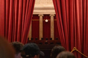 U.S. Supreme Court interior.