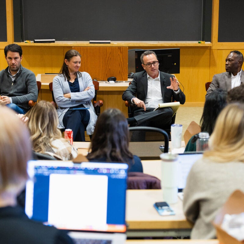 Nicholas Stephanopoulos, Ruth Greenwood, Larry Schwartztol, Guy-Uriel Charles.