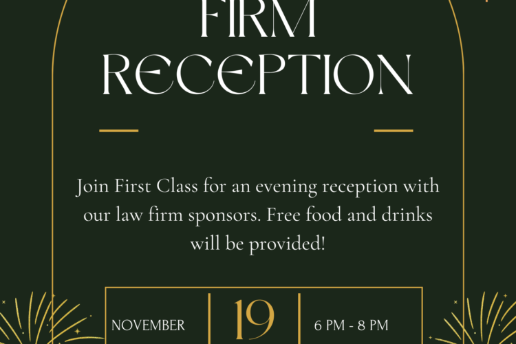 Image thumbnail for First Class Annual Law Firm Reception