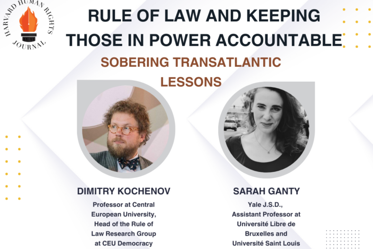 Image thumbnail for Rule of Law and Keeping Those in Power Accountable: Sobering Transatlantic Lessons