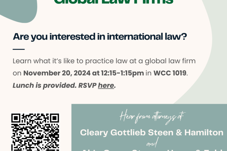 Image thumbnail for International Practices at Global Law Firms