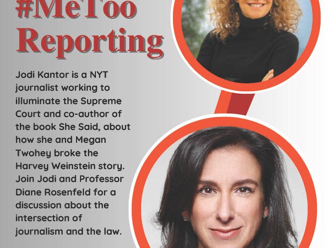 Image thumbnail for Supreme Court and #MeToo Reporting with Jodi Kantor